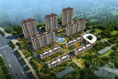 城东汇龙和谐康城D区3室2厅2卫118.8万127m2出售